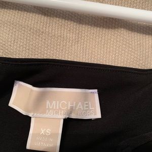 Michael kors ruffled slip dress